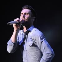 Adam Levine of Maroon 5 performs live at the 'Molson' pictures